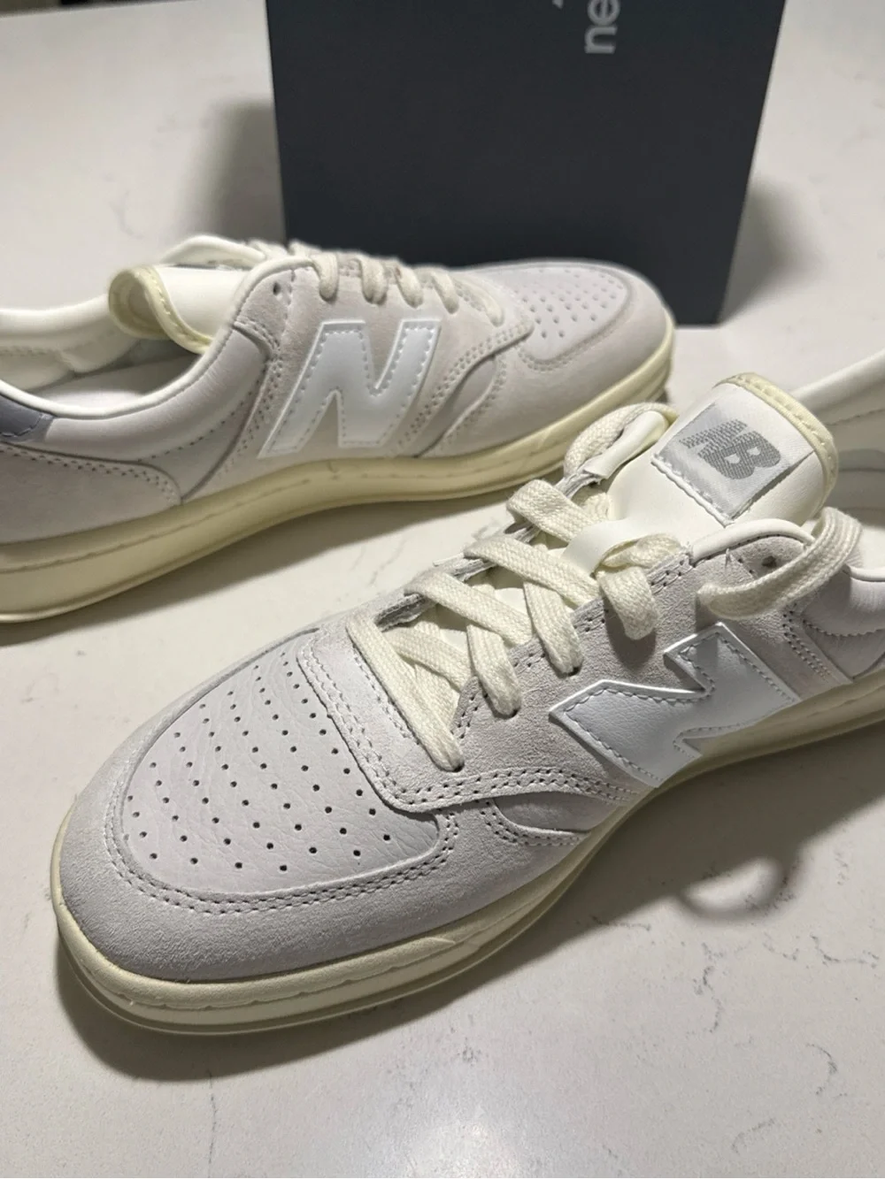 New Balance T500 Court Grey CT500PMG Men Size 8 / Women Size 9.5 Sneakers⁠